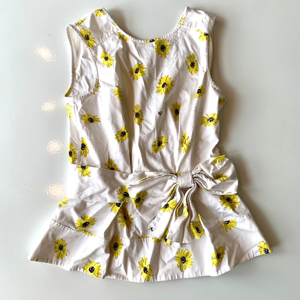 kate spade Cotton Floral Tank Shirt 0